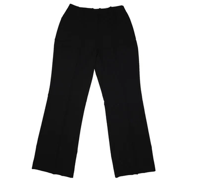 Worthington Pantalón Curvy Mujer 6 Negro Tiro Alto Vestido de Trabajo Sin Arrugas Foto 1 de 4