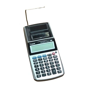 Impresora Canon Palm P1-DH V 12 dígitos impresión impuestos negocios calculadora  - Imagen 1 de 3