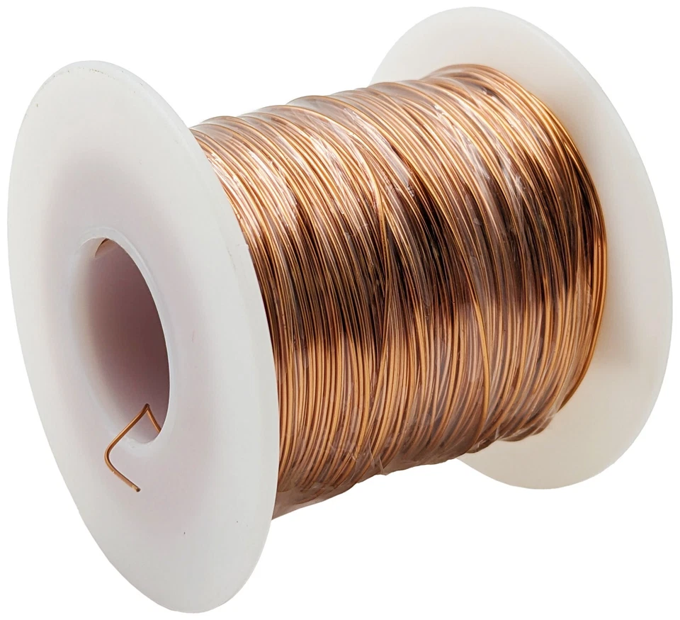 1 Pound 22 Gauge Enameled Copper Magnet Wire, Approx. 500 Feet Length Foto 1 de 2