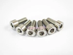 M5 x 12 mm Titan Ti Schraube Innensechskant DIN912 Zylinderschraube GR5 - 2/6/10 Stück - Bild 1 von 2