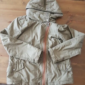 Only Übergangsjacke, Jacke, Parka, Größe M, oliv, abnehmbare Kapuze, Baumwolle - Bild 1 von 6