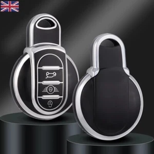 Schlüssel Gehäuse Case Fob Cover für BMW MINI COOPER S ONE JCW F54 F55 F56 F57 CLUBMAN - Bild 1 von 12