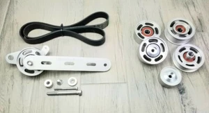 2003 - 2008 UPD E55,SL55 M113K AMG Mercedes Belt Wrap & 5 pc idler kit bundle! - Picture 1 of 7