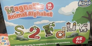 Magnetic Alphabet Animal Learning Letters - Picture 1 of 8
