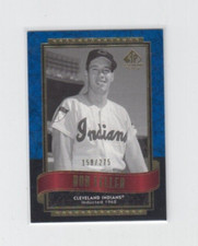 2003 SP Legendary Cuts Bob Feller #ed 158/275 #10 Cleveland
