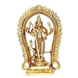 Lord Murugan Swamy/Kartikeya Statue Idol for Office/Home (Size: 11.5 cm Height) - Picture 1 of 4