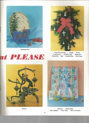 Beads that Please Craft Patterns Beaded Jewelry Ornaments Easter Figures M78 - Image 1 of 4