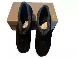 Easy Spirit Esiggy Black Suede Slip On Loafer - Picture 1 of 7