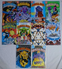 THE OMEGA MEN #11-19 Annual #1 * DC Comics Lot * 1983 - 10 Comics 12 13 14 15 16
