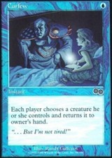 MTG magic cards 4x x4 Light Play, English Curfew Urza's Saga
