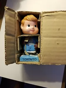 VTG NOS 1962 NHL TORONTO MAPLE LEAFS HOCKEY BOBBLEHEAD NODDER BOBBLE HEAD JAPAN - Bild 1 von 8