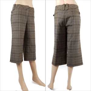 Sussan Women's Pants Trousers Wide Leg Cropped Multi Size 14 Pre Owned EUC - Picture 1 of 11