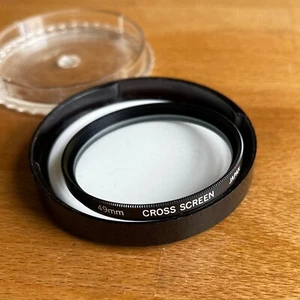 49mm Cross Screen Filter made in Japan - Picture 1 of 6