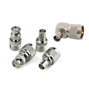 5pcs /set Kit Adapter PL259 SO239 to BNC male female RF Connector Test Converter - Picture 1 of 6