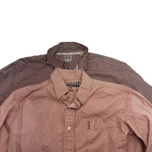 Cinch Shirt Mens Medium Western Long Sleeve Cowboy Outdoor Lot of 2 Work Wear - Picture 1 of 11