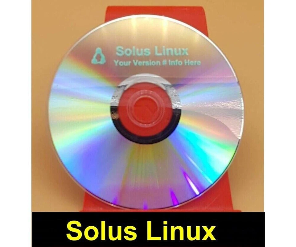 Solus Linux Install DVD CD 64bit (all versions) - LTS Live Bootable Desktop USA - Image 1 of 1