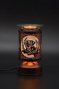 Electric Metal DOG Touch Fragrance Lamp/Oil Burner/Wax Warmer/Night Light