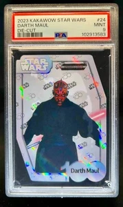 2023 Kakawow Disney 100 Star Wars Darth Maul Die-Cut #PS-YX-24 PSA 9 - Picture 1 of 2