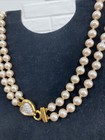 Collana Perle Doppio Filo Vintage
