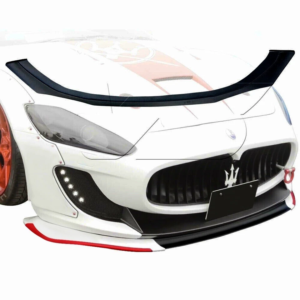 Difusor de alerón delantero FRP labio delantero para Maserati GranTurismo 2008-2017 Foto 1 de 4