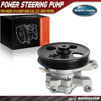 Bomba de dirección asistida con polea para Mazda CX-9 2007-2015 3,5 L 3,7 L DOHC gasolina Foto 1 de 4