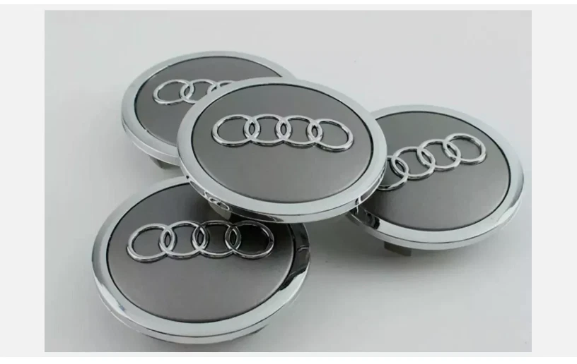 Juego de 4 tapas centrales de rueda gris 69MM para AUDI A1 A3 Q3 Q7 TT4B0601170A gris Foto 1 de 1
