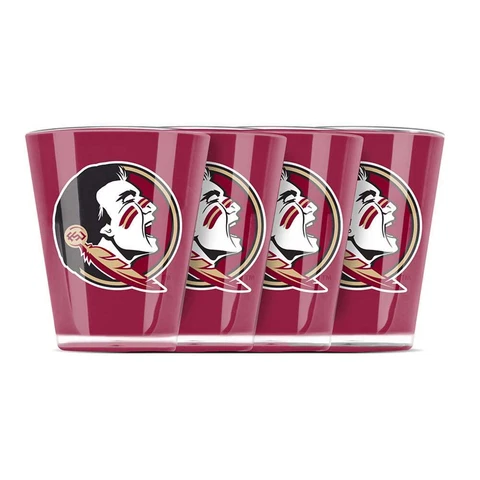 Florida State Seminoles Shot Glass - 4 Pack Cover