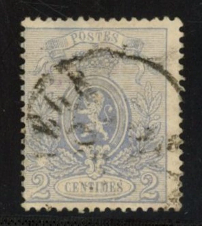 Belgium 1867 good stamp very fine Used perf 15. Cat Val 110€ - Image 1 of 1