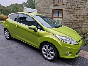 ULEZ FORD FIESTA TITANIUM 1.4 3 DOOR GREEN PETROL MANUAL. WARRANTY - Picture 1 of 14