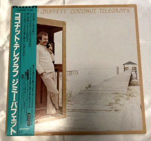 Jimmy Buffett - Coconut Telegraph, 12” vinyl record LP 1980 MCA with obi - Picture 1 of 24