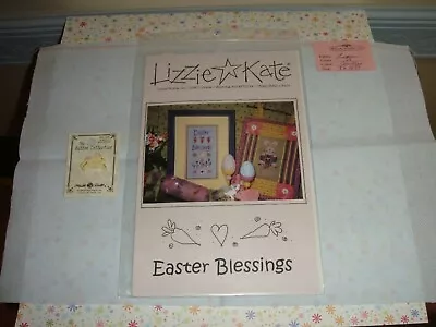 Lizzie Kate Pattern Easter Blessing Plus Fabric & Button  - Image 1 of 4