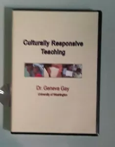 dr geneva gay CULTURALLY RESPONSIVE TEACHING DVD NEW - Picture 1 of 1
