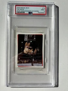 2000 Dwayne Johnson “The Rock” Magic Box WWF Smackdown “Rare” PSA 9  - Picture 1 of 2