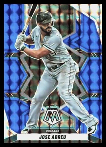 2022 Panini Mosaic Jose Abreu Blue Prizm /99 - Picture 1 of 2