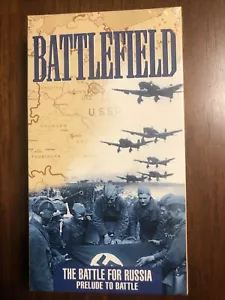 Battlefield “The Battle For Russia” Prelude To Battle VHS Sealed - Imagen 1 de 2