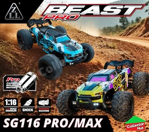 ZLL SG116 Beast Pro / Max High Speed Off Road RC Dirt Buggy 40-80kmH - Picture 1 of 18