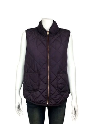Chaleco acolchado sólido Wilco púrpura oscuro talla grande Hawthorn Stitch Fix 41 Foto 1 de 4
