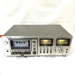 Sony TC-K5 Cassette Deck 1977 Working Confirmed - Picture 1 of 7