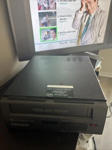 Orion VP0040 Digital Auto Tracking VCR VHS Player No Remote - Picture 1 of 4