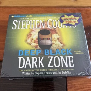 New Sealed Deep Black From The Deep Black Series Audio CD By Steven Coonts - Picture 1 of 6