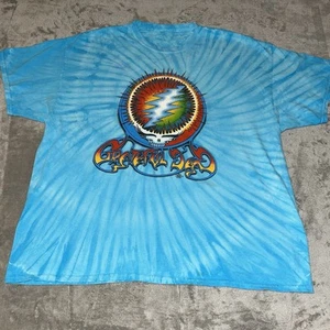 Camisa Grateful Dead Love Light tie dye sin etiqueta de talla perfecta para el show de Dead & Company - Imagen 1 de 8