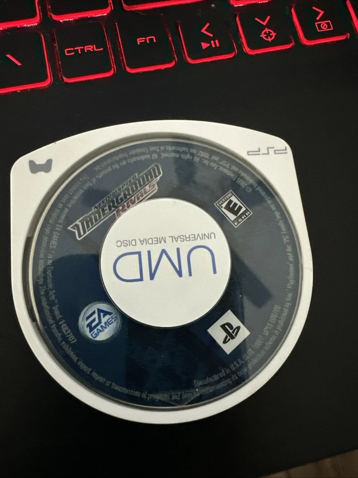 Need for Speed Underground Rivals Authentic Tested UMD Game Disc Only PSP - Image 1 of 1