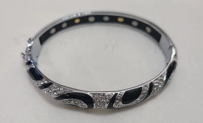 Brazalete Nikken Bella Passione 24K Plateado Magnético Venezia Remolino Nuevo Sin Etiquetas Foto 1 de 4