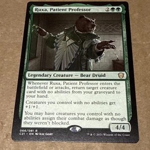 Magic The Gathering - Ruxa, Patient Professor R Commander 2021 66/081 - Imagen 1 de 2