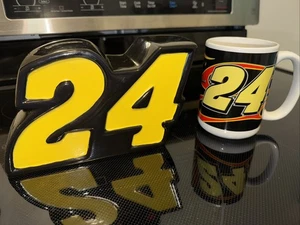 Jeff Gordon 24 NASCAR Bank And Mug - Picture 1 of 6