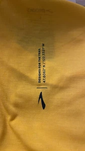 NEW Brooks Running High Point Long Sleeve Lemon Chrome Yellow Womens Large shirt - Picture 1 of 14