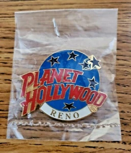 Vintage Planet Hollywood Reno Enamel Lapel Pin - Picture 1 of 4