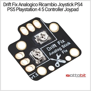 Drift Fix Analogico Ricambio Joystick PS4 PS5 Playstation 4 5 Controller Joypad - Foto 1 di 7