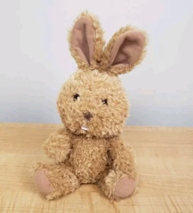 Peluche Build a Bear Buddies coniglietto marrone riccio coniglietto piccolo 10" 2011 denti di buck - Foto 1 di 10