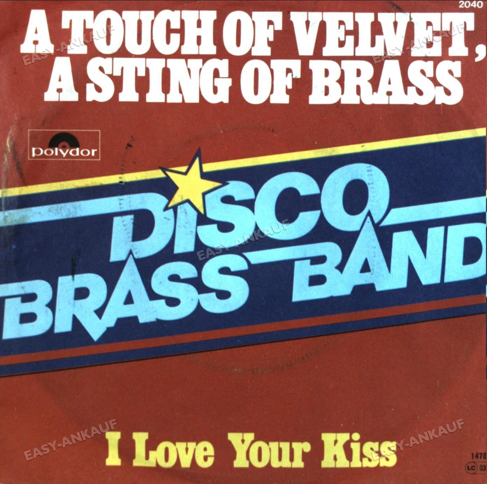Disco Brass Band - A Touch Of Velvet, A Sting Of Brass 7" (VG/VG) . - Image 1 of 1